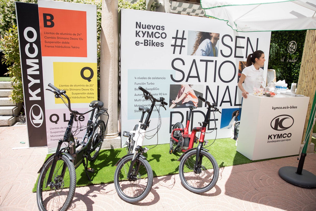 Las E-Bike de Kymco fueron las protagonistas de la jornada ya que nuestras lectoras pudieron disfrutar de un Sensational Ride en una ruta guiada por la ciudad.