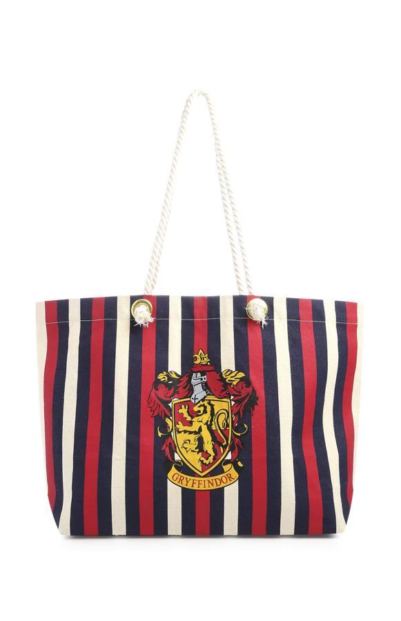 Bolsa de playa con el escudo de Griffindor, 7 euros.