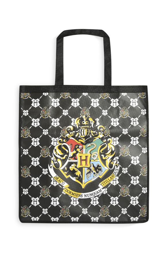 Bolso con escudo de Hogwarts, 3 euros.