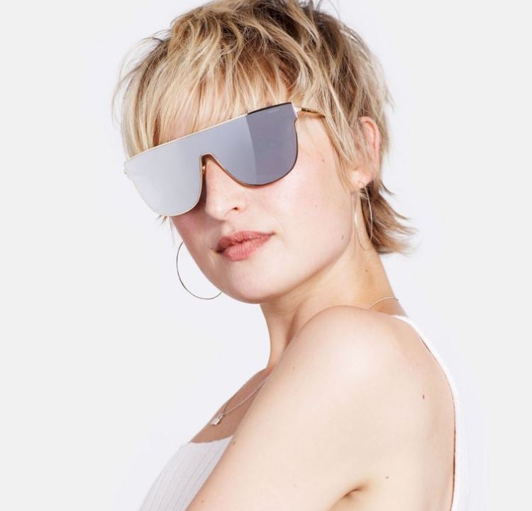 Lenz Flat, Top Silver, de Retrosuperfuture. Precio: 219€