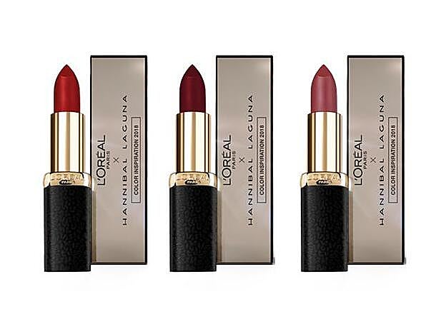 La colección la componen seis barras de labios