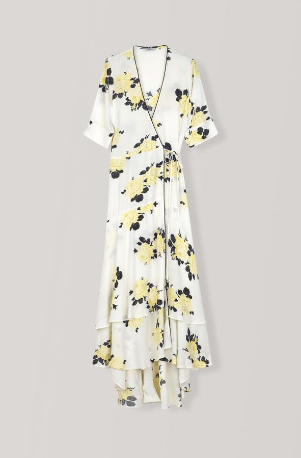 El modelo Silvery nos encanta con este estampado, que puede convertirse en el look perfecto de una invitada de boda (249 €).