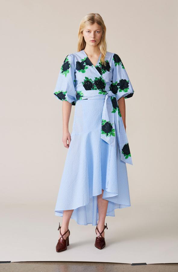 Falda Charron (169 €) y blusa (139 €)..