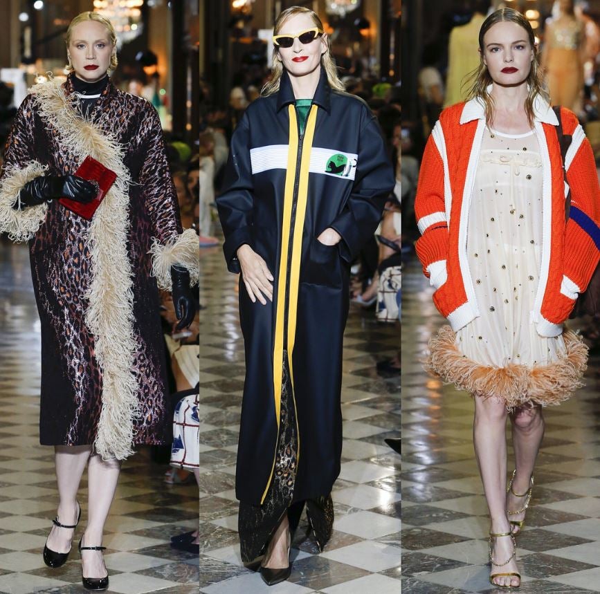 ¿Quiénes fueron las estrellas que desfilaron en la colección del próximo otoño e invierno de Miu Miu? ¡Veamos!