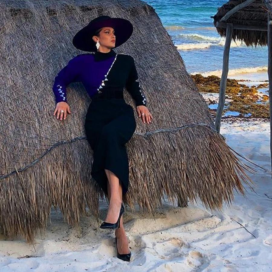 El estilismo de Bella Hadid que recupera el 'power dressing' de los 80.