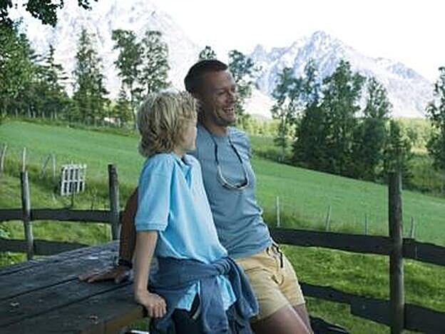 Parque en Lyngenfjorden.