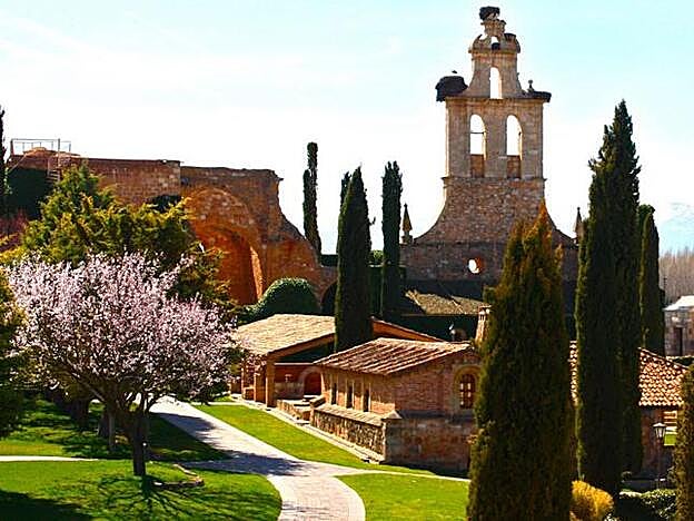 La finca donde la pareja se dio el 'sí, quiero'.