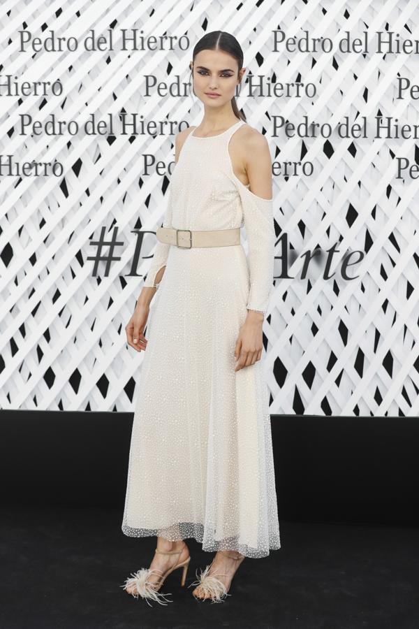 Blanca Padilla en el desfile de Pedro del Hierro en MBFWM