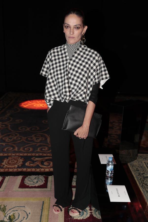 Laura Pomte en el desfile de Roberto Verino en MBFWM