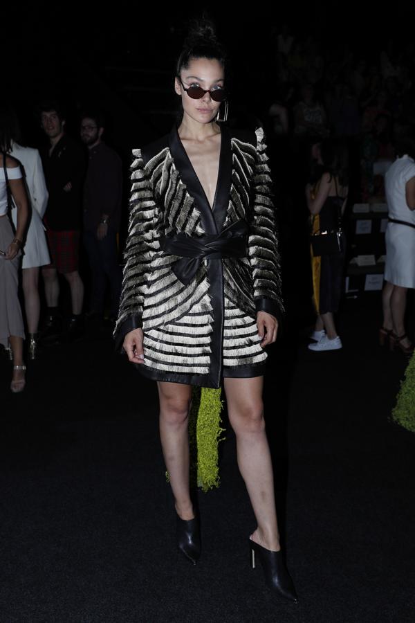 Ana Rujas en el desfile de Teresa Helbig en MBFWM