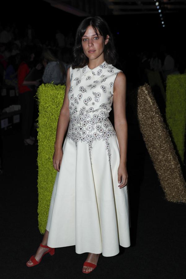 Iria del Río en el desfile de Teresa Helbig en MBFWM