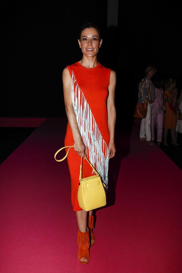 Raquel Sánchez Silva en el desfile de Agatha Ruiz de la Prada en MBFWM
