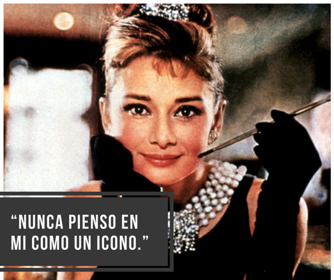 "Nunca pienso en mi como un icono".