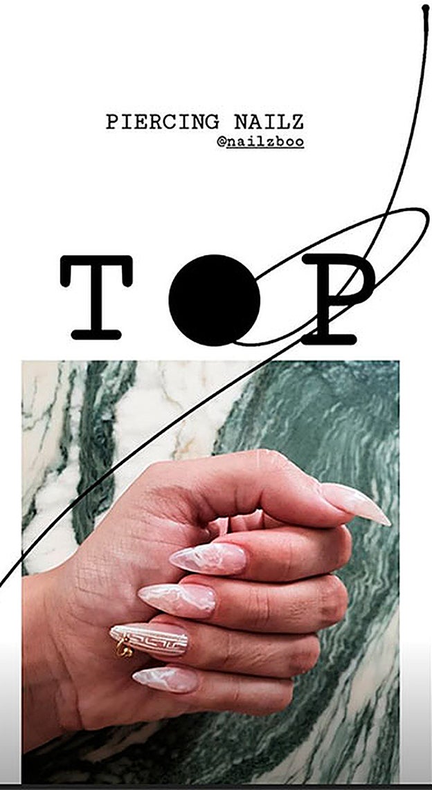 Las nuevas uñas de Blanca Suárez.