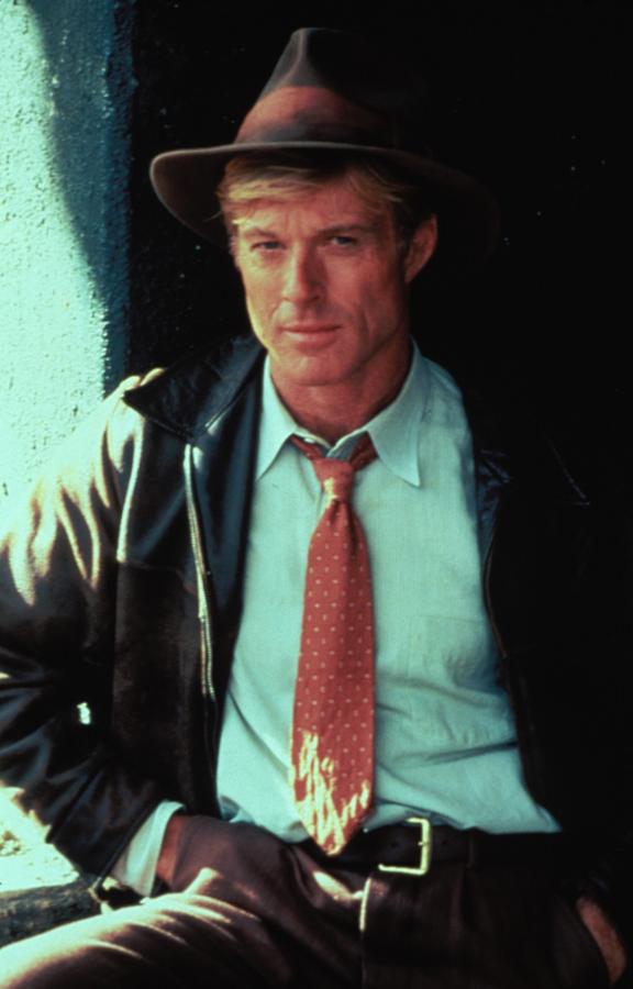 Redford alcanzó la fama como actor gracias a filmes como Dos hombres y un destino (1969), El golpe (1973) —ambas junto a Paul Newman— o Tal como éramos (1973) —con Barbra Streisand—. En la imagen, en la película 'El mejor' (1984)