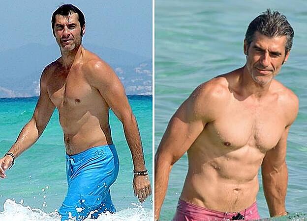 La evolución física de Jorge Fernández.