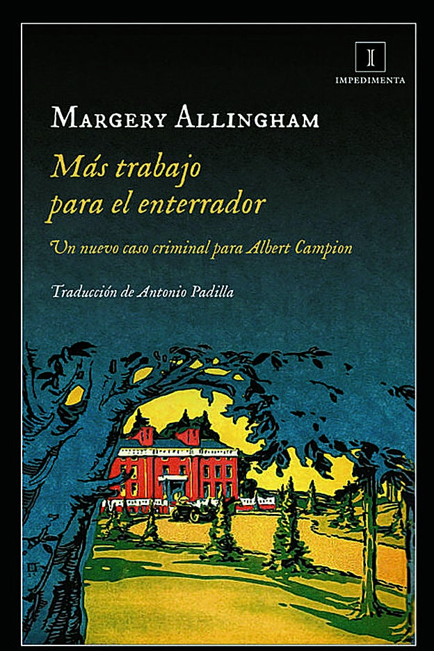 Portada del libro 'Más trabajo para el enterrador'