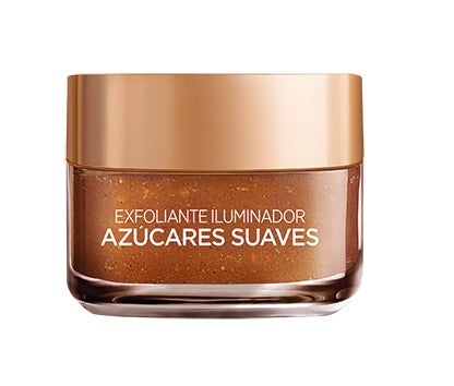 1. Exfoliante suave y fresca. No tienes que renunciar al peeling en verano. De hecho, es la vía más segura para que tu bronceado aguante hasta el otoño. Pero pásate a los gommages ligeros con base de azúcar. Azúcares Suaves Exfoliante Iluminador de L’Oréal Paris (9,90 €).