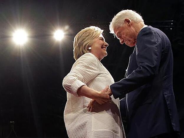 Hillary y Bill Clinton