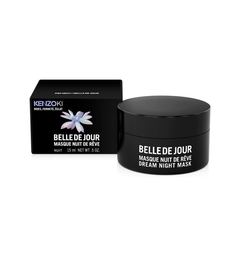 Contiene Belle Nuit, que es una planta que florece de noche y que tiene propiedades hidratantes y anti-inflamatorias. Su textura, con un tacto mousse, se funde con tu piel rápida e imperceptiblemente para hidratarla en profundidad y eliminar los signos de cansancio e inflamación provocados por la radiación UV.  Mascarilla Noche de Ensueño, en formato viaje, de Kenzoki para El Corte Inglés  (15 €).