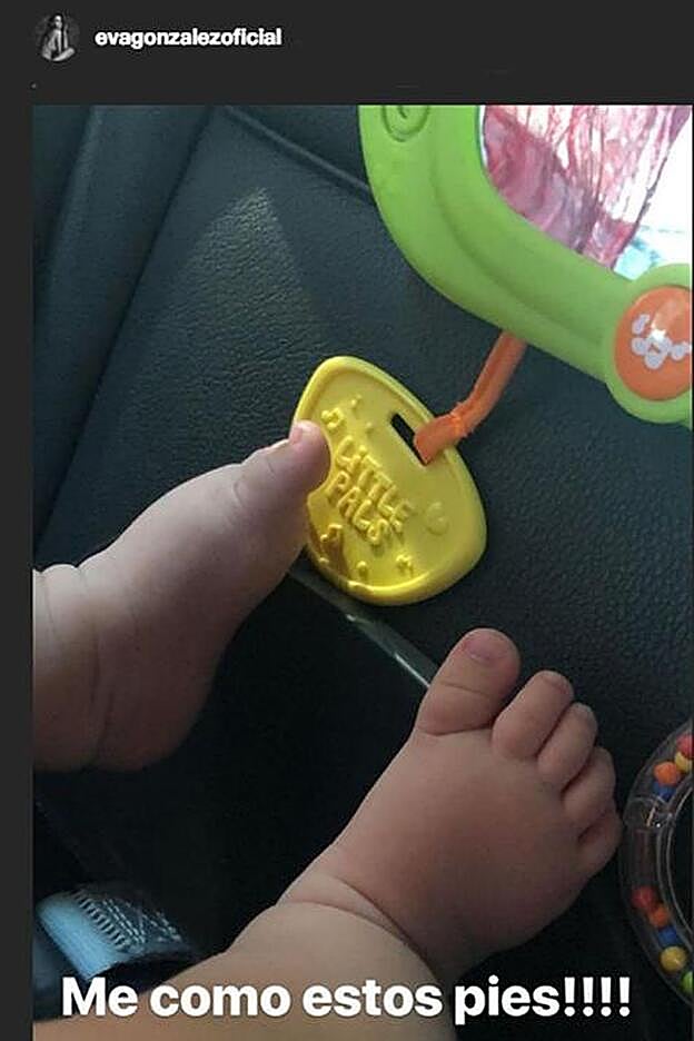 Los pies de Cayetano que derriten a Eva González.