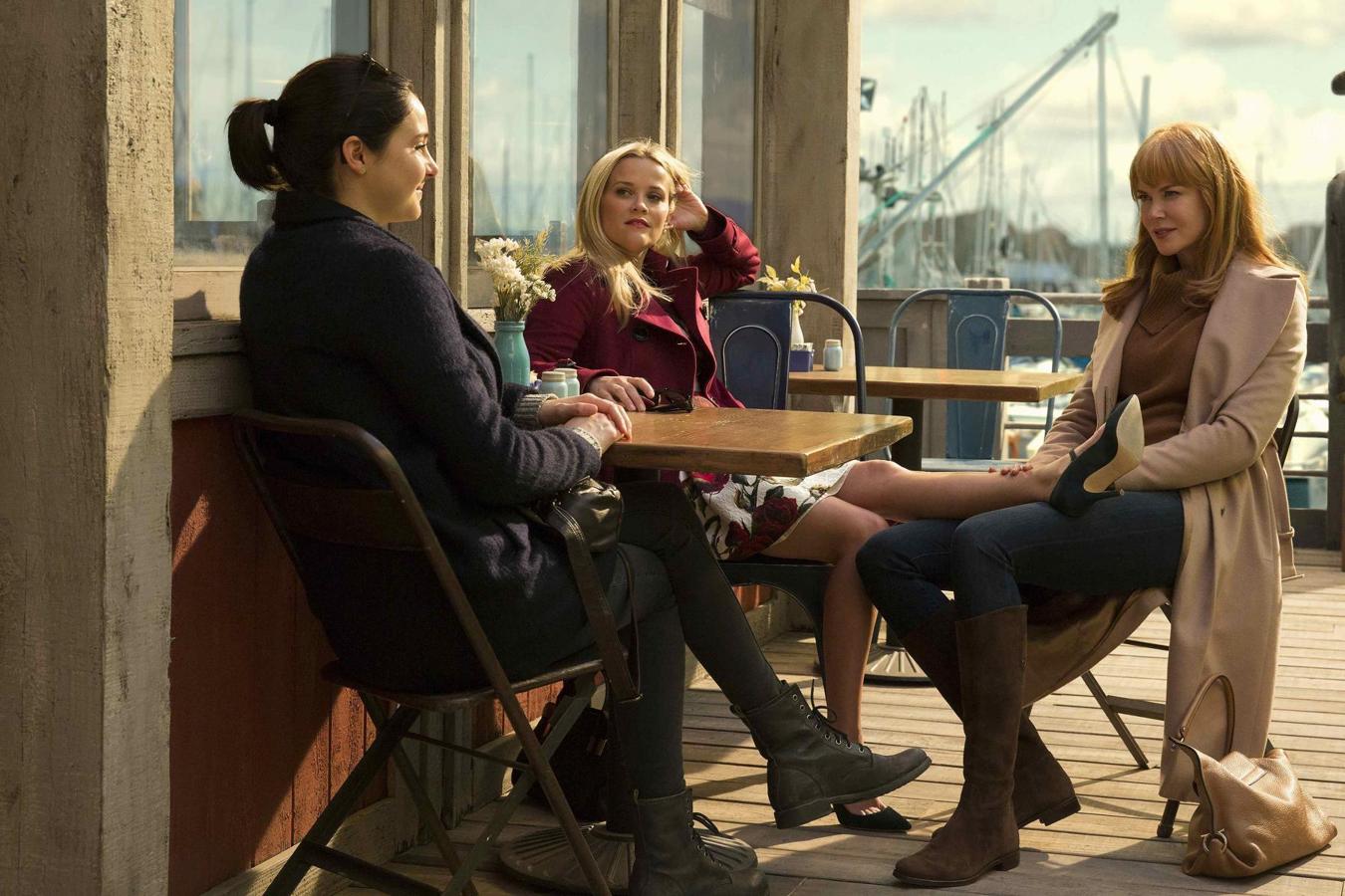 'Big Little Lies': Con  'Big Little Lies' vamos a hacer una excepción , y nos vamos a quedar con las tres protagonistas de la serie: Madeline, Celeste y Jane porque un episodio inesperado en sus vidas les va a dar un giro de 180º.