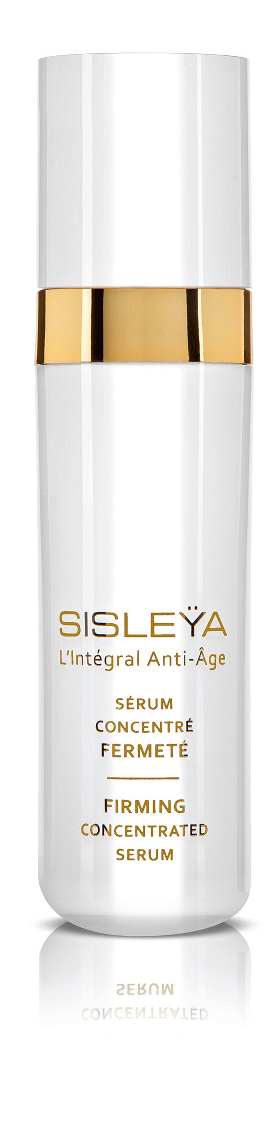 Este sérum lucha contra el envejecimiento programado en el ADN de nuestro organismo, pero también contra el ambiental y el epigenético (el que produce nuestro estilo de vida). Y lo consigue al recuperar nuestra producción de elastina. Sisleÿa L'Intégral Anti-Âge Serum Concentré Fermeté de Sisley (400 €).