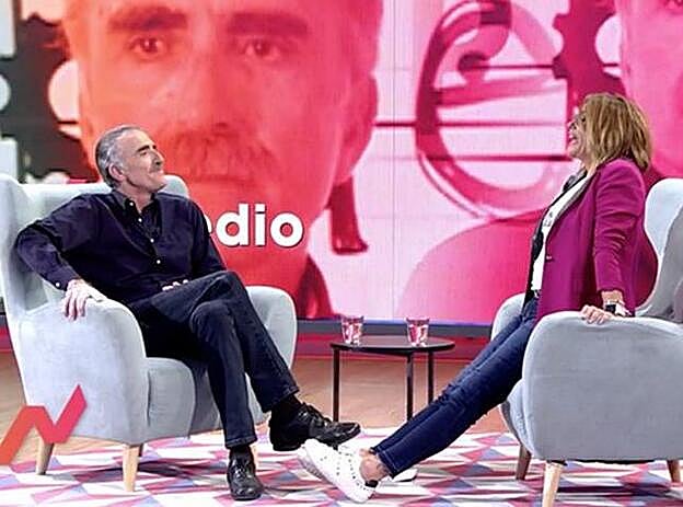 Juan y Medio y Toñi Moreno en 'Viva la vida'.