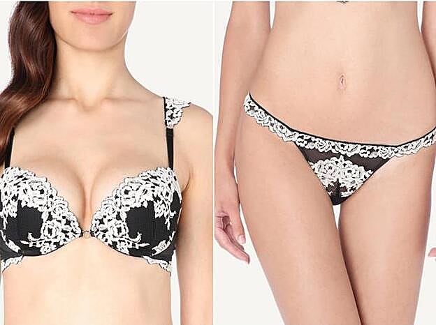 Conjunto lencero de intimissimi.