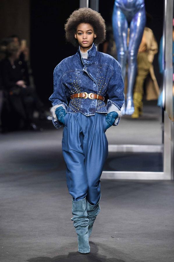 Denim: Alberta Ferretti.