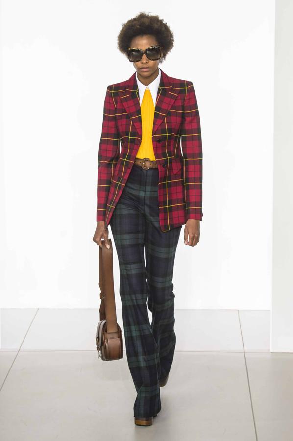 Estampado tartán: Michael Kors.