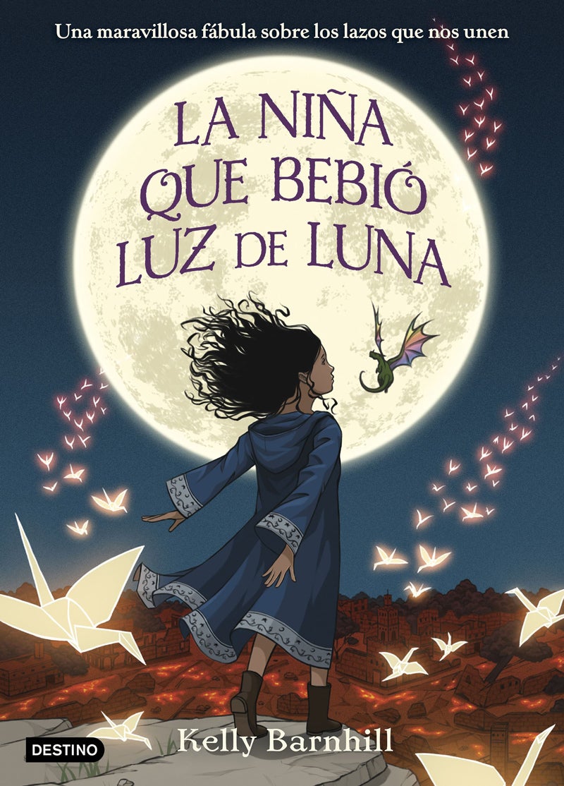 'La niña que bebió luz de luna' (Kelly Barnhill, Destino infantil)Best seller del New York Times y ganadora del premio Newbury, esta historia sobre una niña con poderes mágicos, criada por una bruja amable, un dragón diminuto y un monstruo sabio atrapará la imaginación de los lectores.