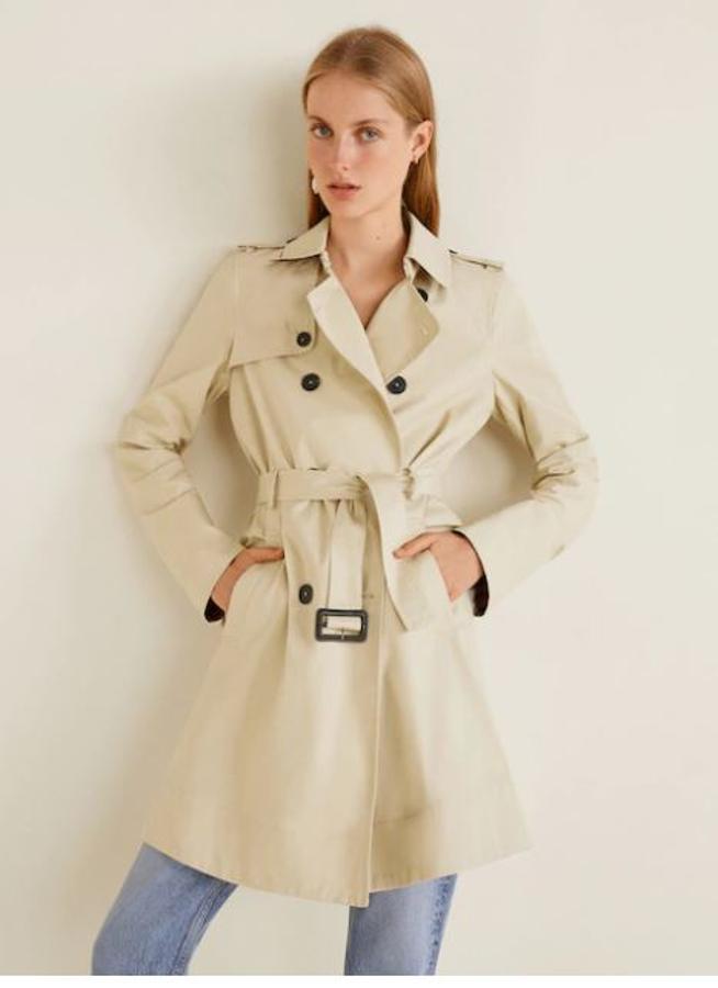 Trench de Mango (59,99 euros).