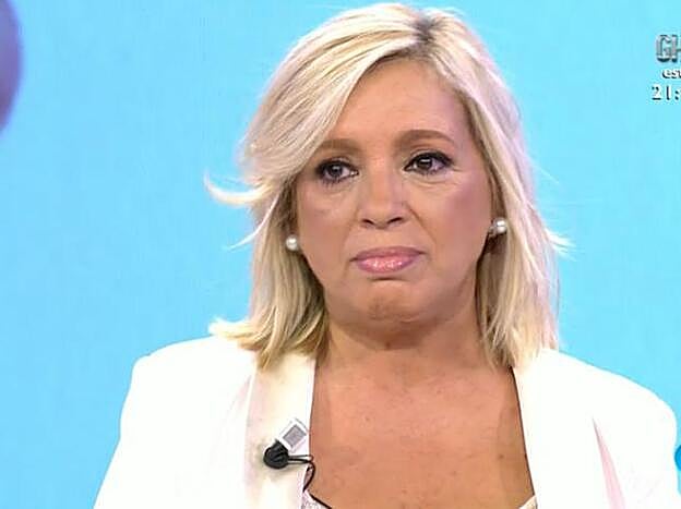 Carmen Borrego con su nuevo rostro.