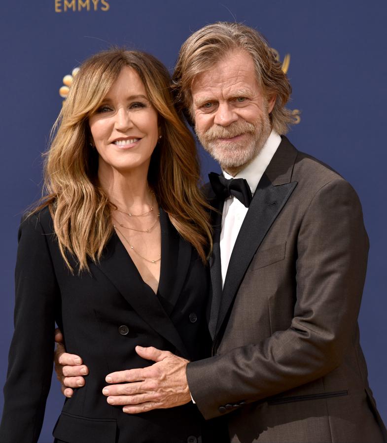 Felicity Huffman y William H Macy, demostraron que siguen siendo una pareja estable.