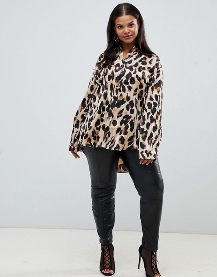 Si prefieres darle protagonismo al estampado animal (Pretty Little Things Plus, 34,99 euros).