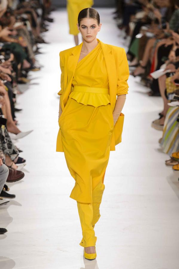 Kaia Gerber para Max Mara.