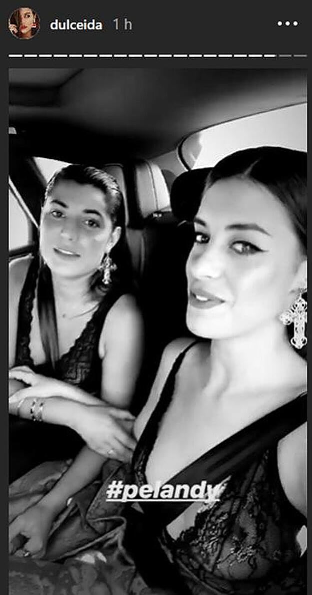 Dulceida en el vídeo en el que muestra su pezón.