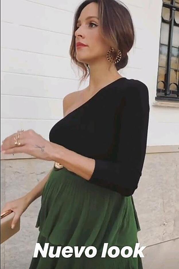 Galería. Imagen del Instagram Stories de Rocío Osorno.