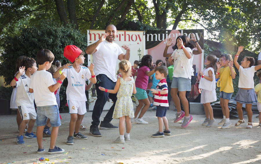 Luis Calanche, de Fit Train llevó la práctica de GlobDance a los más pequeños en el Go Family... ¡y convenció!