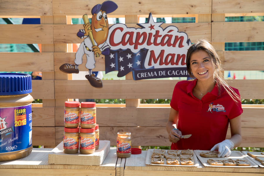 Entre juego y juego lo que más apetecía era probar la riquísima mantequilla de cacahuete de Capitán Maní para reponer fuerzas.