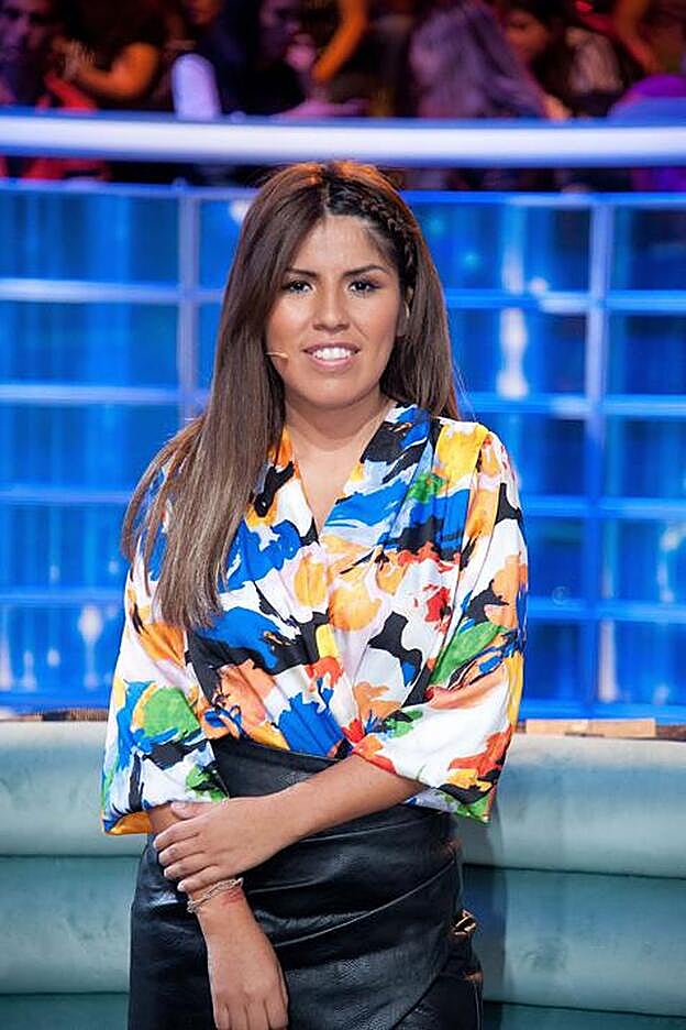 Chabelita en el plató de 'GH VIP'.