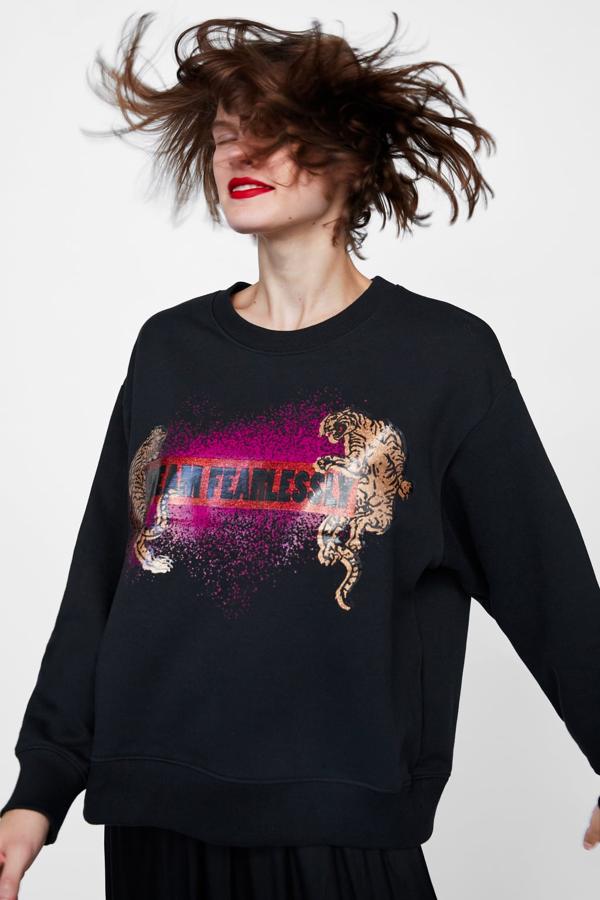 No es "animal print", pero es muy salvaje (22,95 euros).