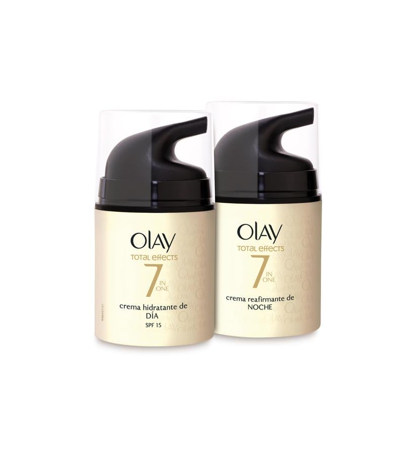 La marca Olay es una de las líderes y pioneras en los usos de la niacinamida: es la razón por la que su famosa gama Total Effects tiene un efecto tanto hidratante como iluminador y regulador. (15,95 € cada una).