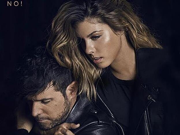 Miriam Rodríguez y Pablo López, juntos, en una canción.