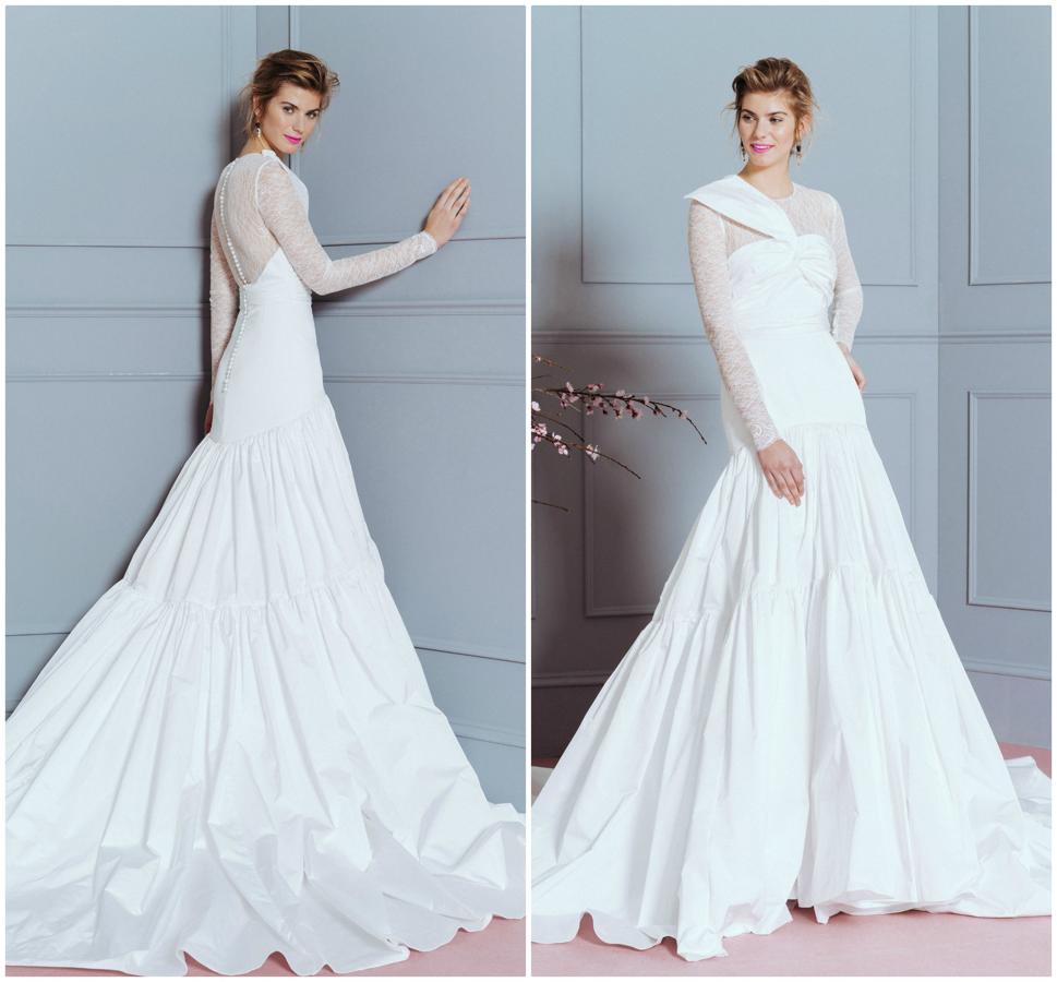 ¿No os recuerda al vestido con el que  Kate Middleton rindió homenaje a Lady Di ? ¡Nos encanta!