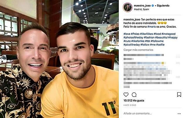 Esta es la primera foto que el Maestro Joao y Pol Badía comparten juntos.