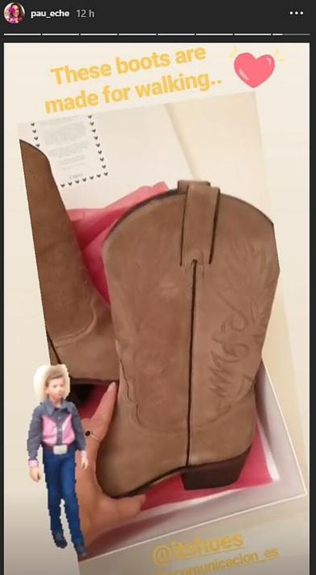 Las botas 'cowboy' de Paula Echevarría