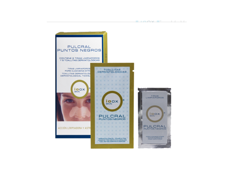 Es un tratamiento combinado de una tira limpiadora y una toallita dermatológica. Lograrás retirar la suciedad, puntos negros y otras impurezas que tapan los poros de tu nariz, realizando un lifting en el mismo momento de la retirada de la tira. Pack 6 tiras y 6 toallitas. (14,70 €). En farmacias.