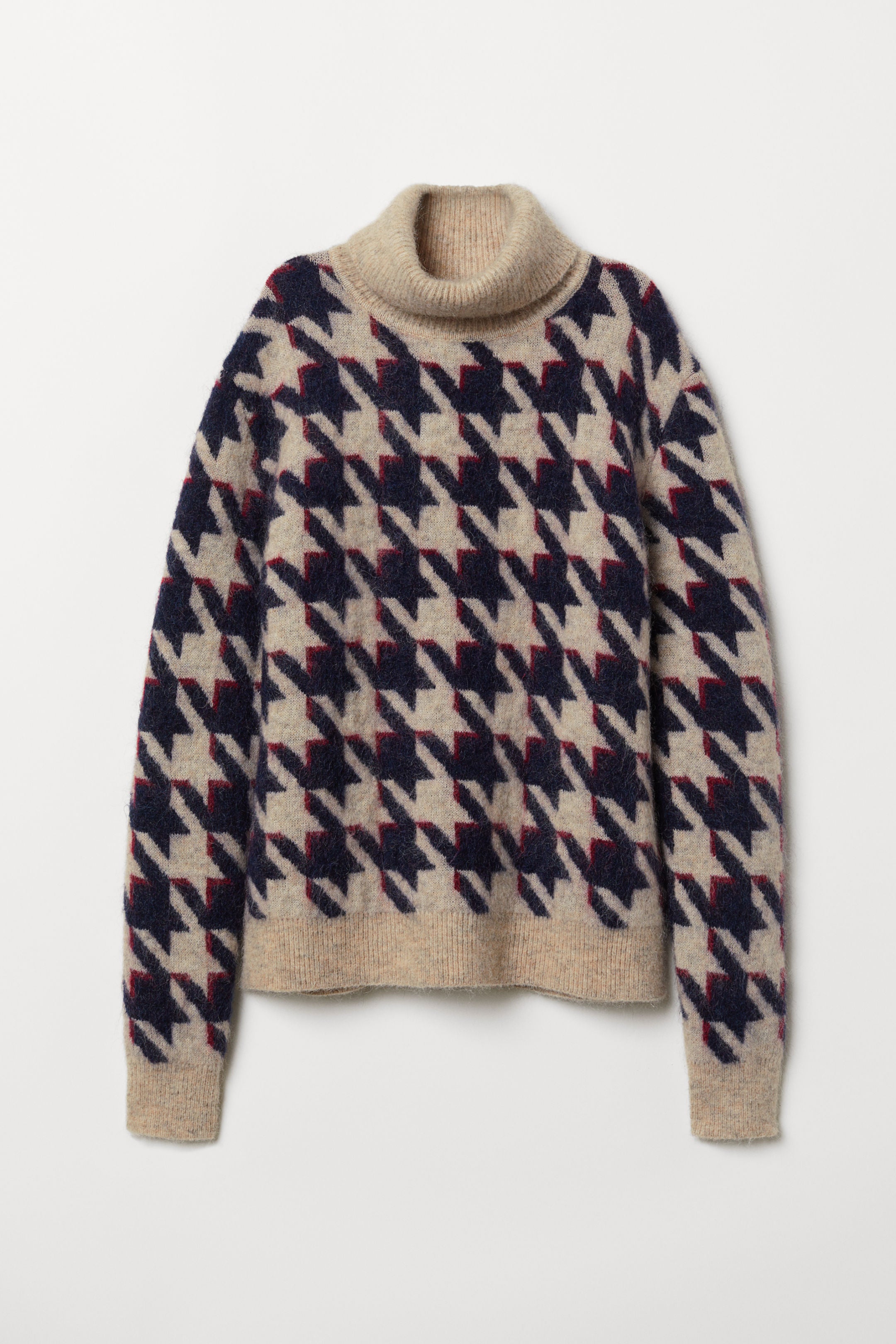 Jersey de cuello alto y de punto: 79,99 euros en H&M.